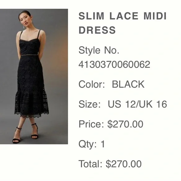 anthropologie lace slim midi dress By Anthropologie Lace Slim Midi Dress
